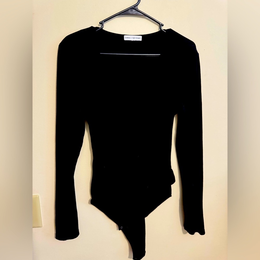 Express Black Bodysuit in size medium